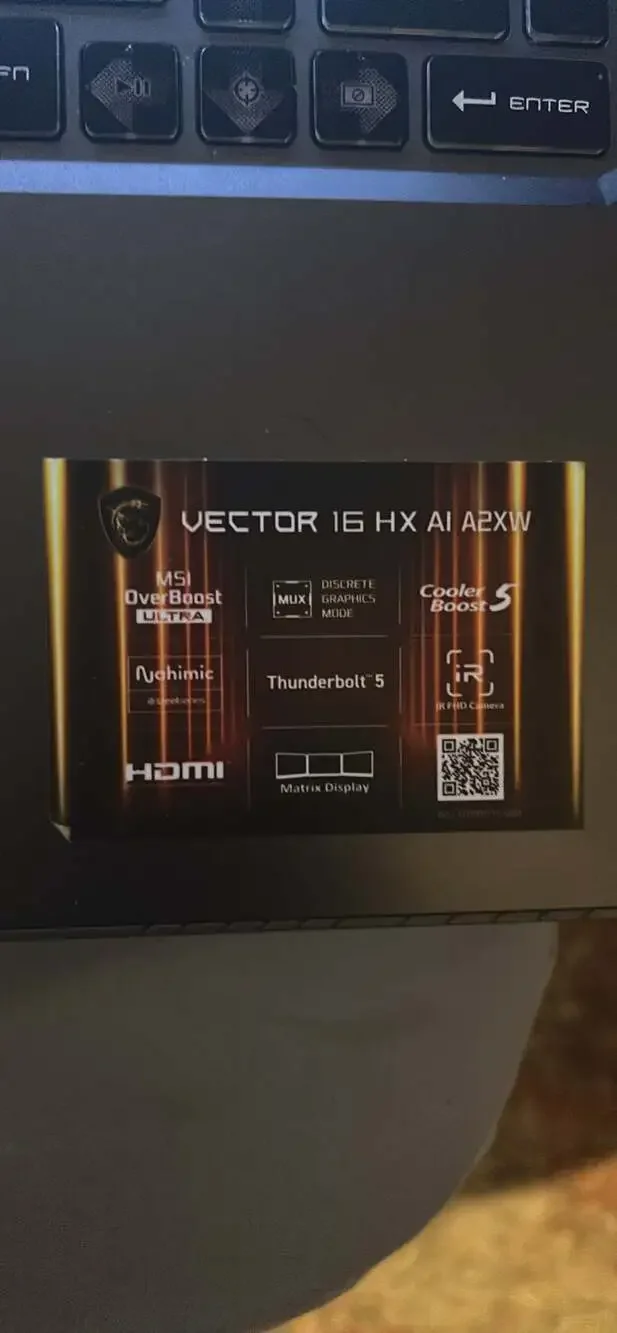 MSI Vector 16 HX AI A2XW 16